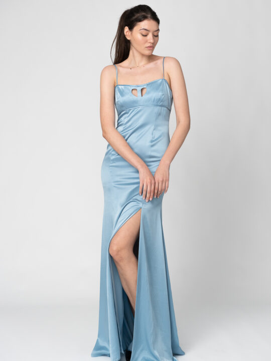 Rochie lungă 'Cut-out heart'