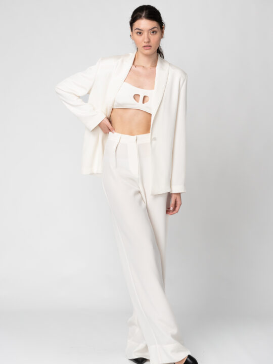 The white pants