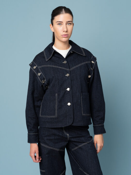 Jachetă '2 in 1' denim
